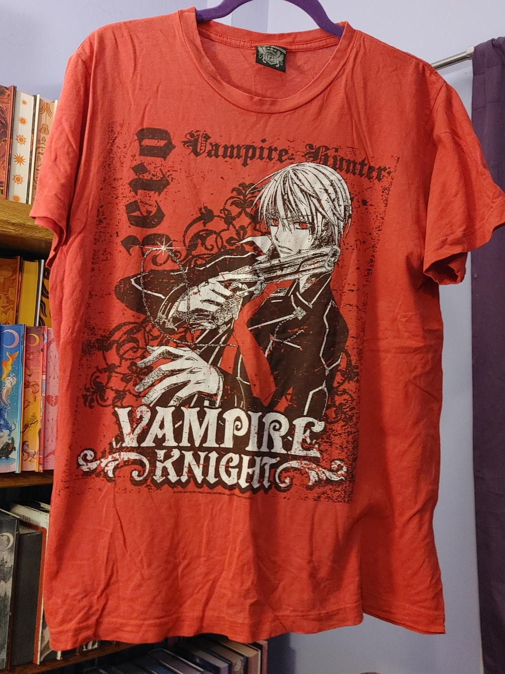 Ripple Junction Vampire Knight Graphic Tee - Red & Black